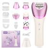 Hair Removal for Women 6 In 1 Remover for Body Bikini USB Rechargeable Waterproof Multifunctional Set