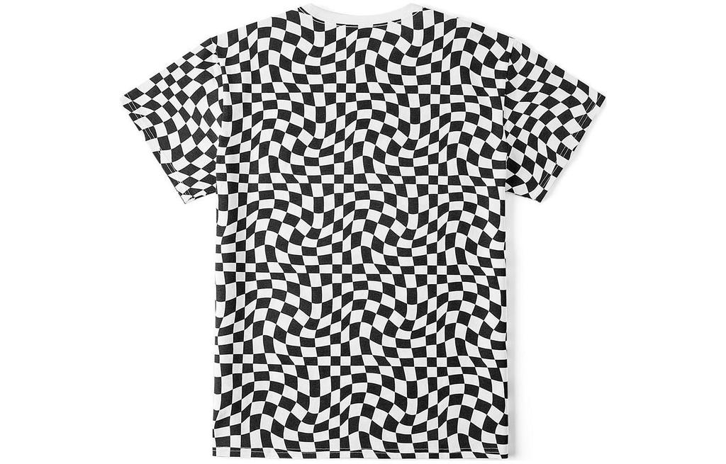 Vans Regular T Shirt Women's Black White Checkerboard VN000GTDCWT