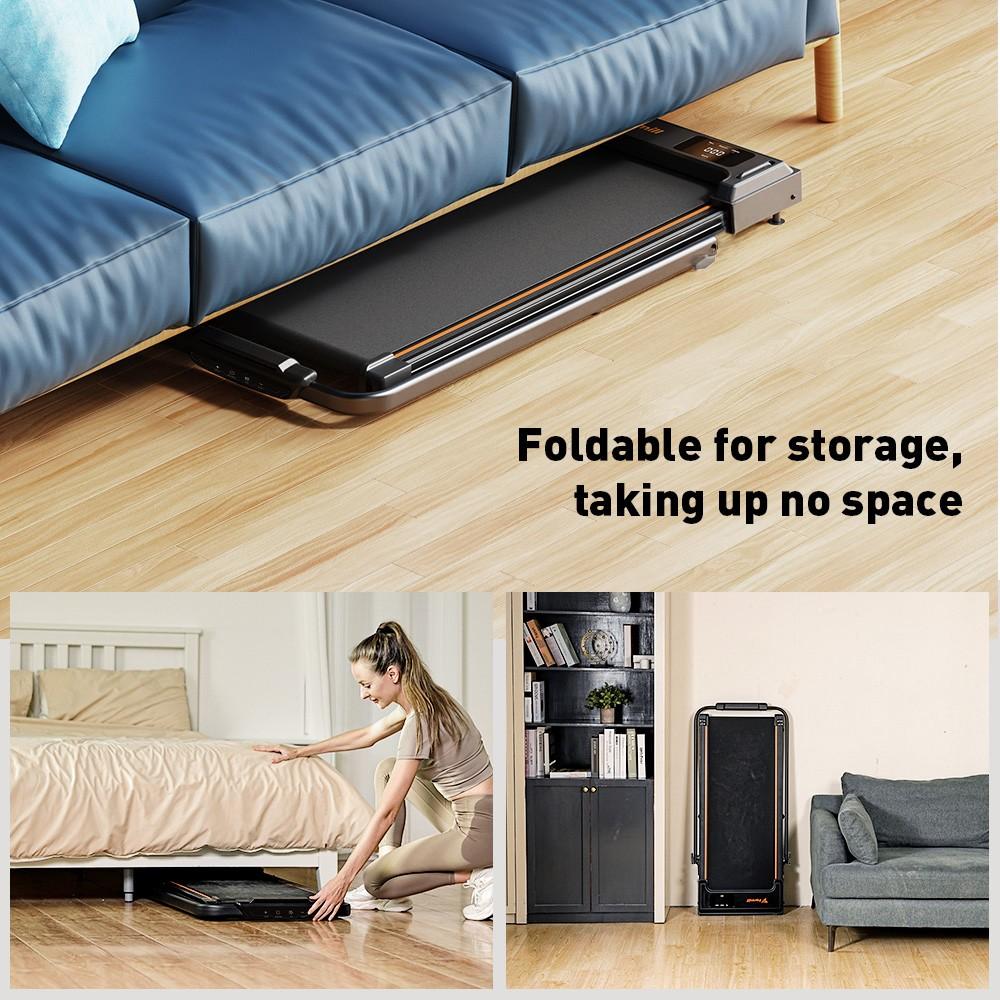 Formill FT-51 Walking Pad Treadmill, 2.5 HP Motor, LED Display, 265lbs Max. Load, 1-6km/h Speed