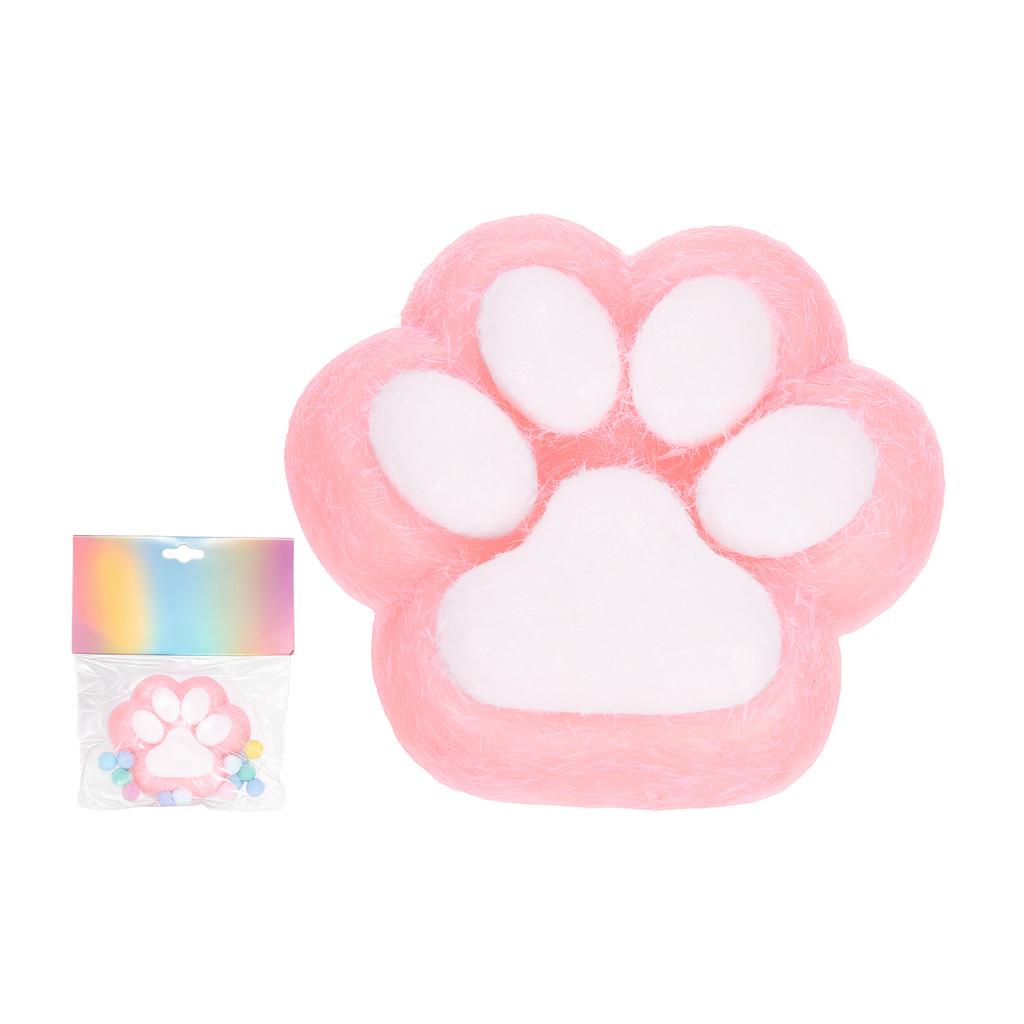 1/2Pcs 3" Cat Paw Squeeze Toy Cute Cat Paw Sensory Toy Soft Funny Fidget Toy Perfect For Stress Relieving Party Favors Gifts