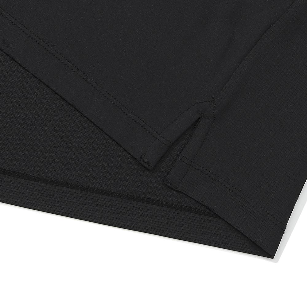 MALBON GOLF Functional Short Sleeve Polo Shirt Black (Man)