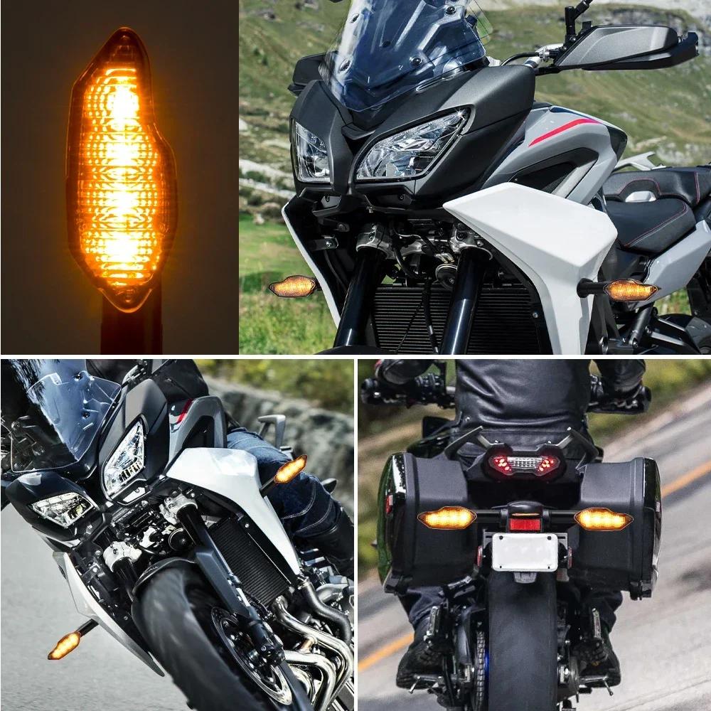 LED Turn Signals For Yamaha Tenere 700 XSR900 XSR700 XSR125 XSR 900 700 125 Motorcycle Flasher Indicators Blinker Lamp Lights