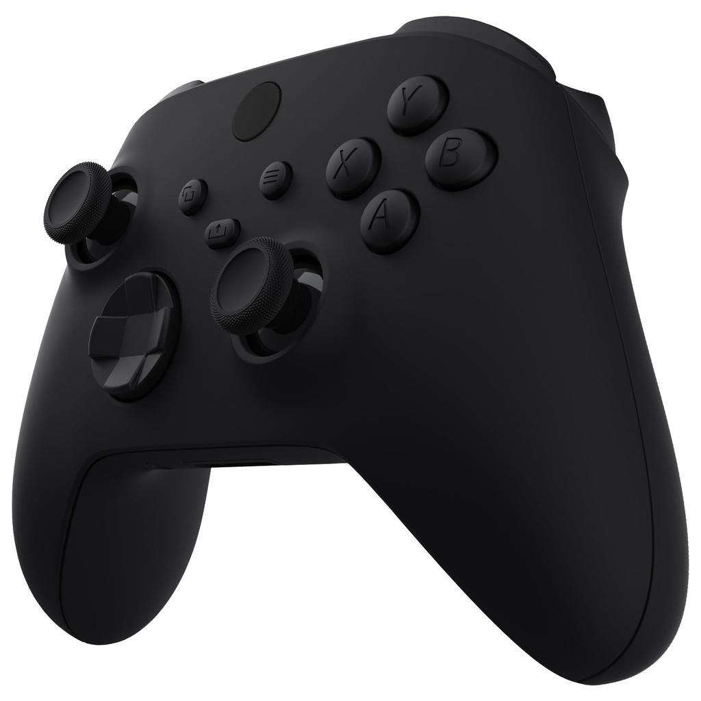 EXtremeRate Vollschalen-Tastenset für Xbox Series X S Ersatz-Seitenleisten-Griffe Vorder- und Rückschalenabdeckung für Xbox Core Wireless Controller Nicht &