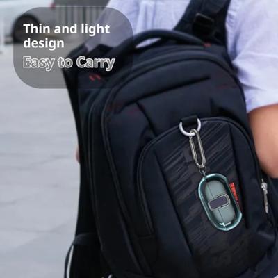 Capa Protetora para Fones de Ouvido com Trava Portátil à Prova de Choque Capa Protetora para Estojo de Carregamento de Fones de Ouvido Sem Fio Transparente TPU Shell Skin