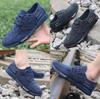 Versatile Fashion Men's Denim Canvas Shoes Ideal For Casual Sports Activities Size 39-44