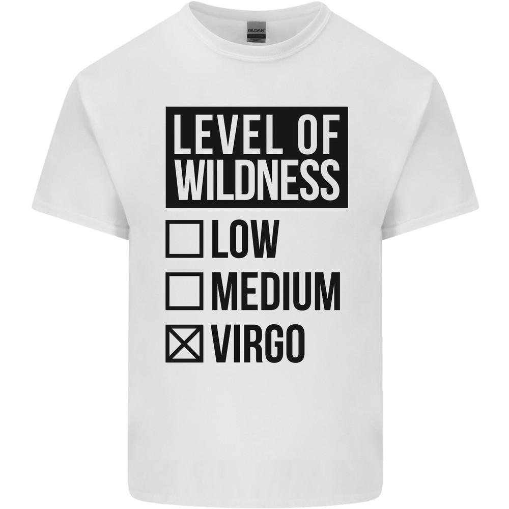 Levels of Wildness Virgo Mens Light Cotton T-Shirt Unisex T-Shirt XXL