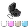 Transparent TPU Case Cover for Buds Pro 2, Wireless Bluetooth Headphone Cover with Lock & Hook, Solves Headphone Case Scratches