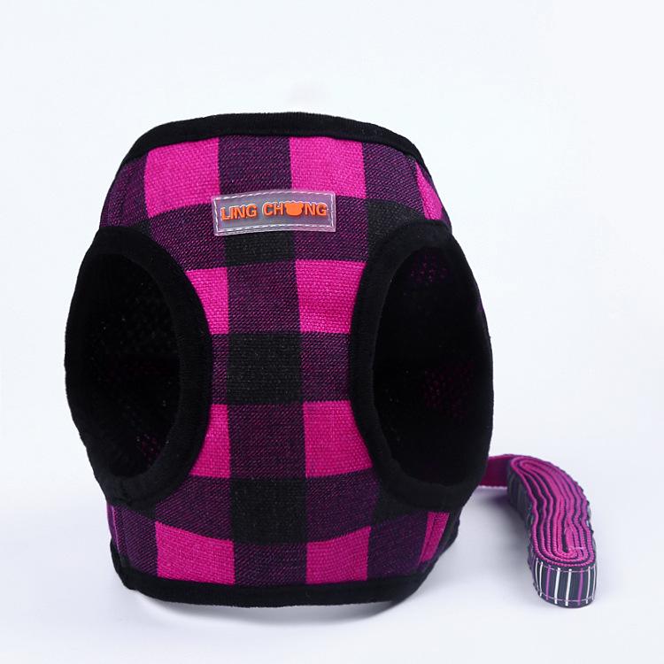 Dog Print Protective Harness Vest