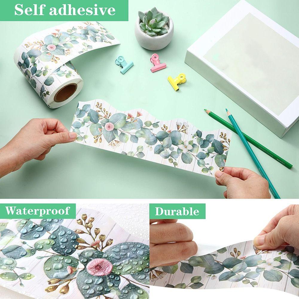 1Roll Self Adhesive Border Paper Paper Border Classroom Decors  Handmade Crafts