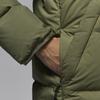 Jordan Flight Warm Loose Fit Hooded Down Jacket Men Outerwear Olive-Green FV7270-222