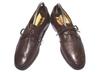 70s-80s West Germany Vintage/GALLUS/All Leather U-Tip Shoes/25.0/Brown/(USED)