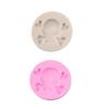Silicone Skeletons Mold Cupcake Toppers Fondant Mold Halloween Skull Baking Tool
