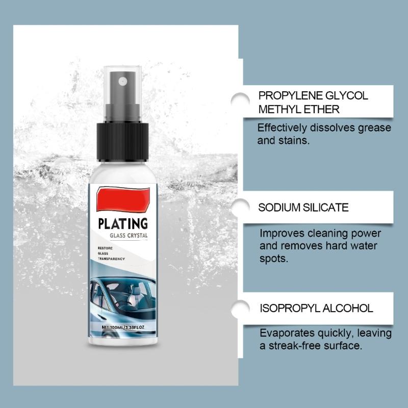 Car Window Rear View Mirror Rain Cover Hydrophobic Coating Car Glass Coating Rain Protection Agent Oil Film Remover