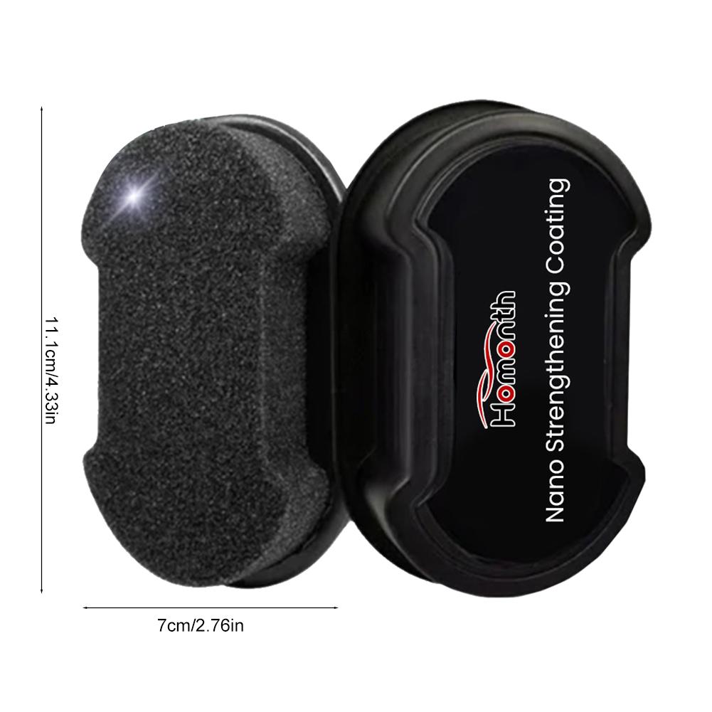 Windows Car Mirrors Sponge Car Nano Coating Sponge Glass Nano Wax Coat Applicator Car Polish Nano Coatings for Car Cleaning
