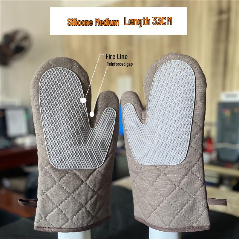 Silicone Heat-Resistant Oven Mitt
