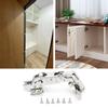 3Pcs Stainless Steel Door Hinge for Cabinet Cupboard Closet Furniture Hardware Fittings