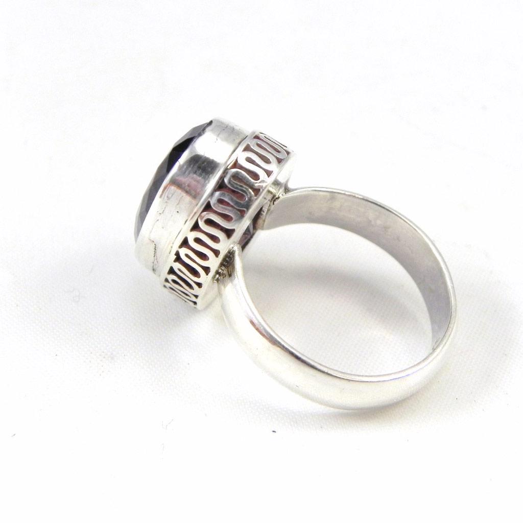 Amethyst 'Heaven' Silver Ring