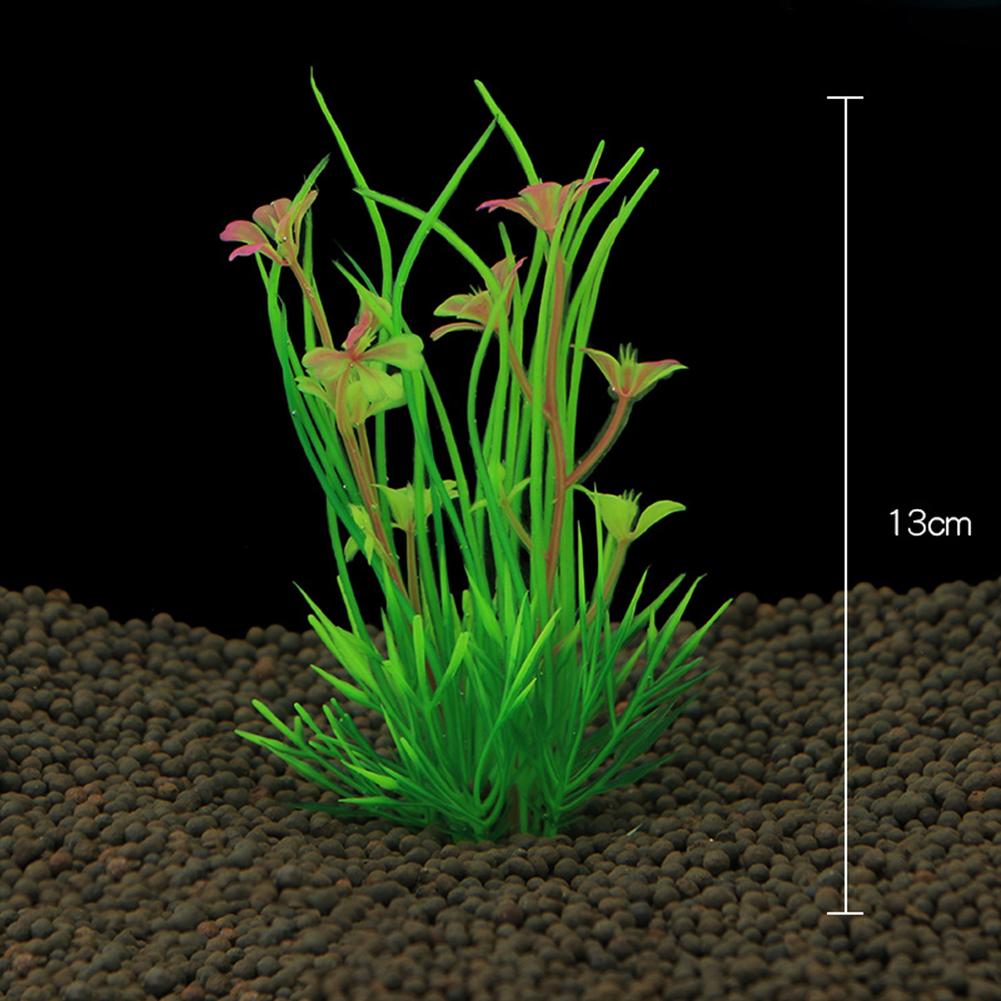 Künstliche Unterwasser-Wasserpflanzen-Ornamente, lebensechte Simulationsblumenpflanzen für Aquarium-Fischglas-Landschaftsdekoration