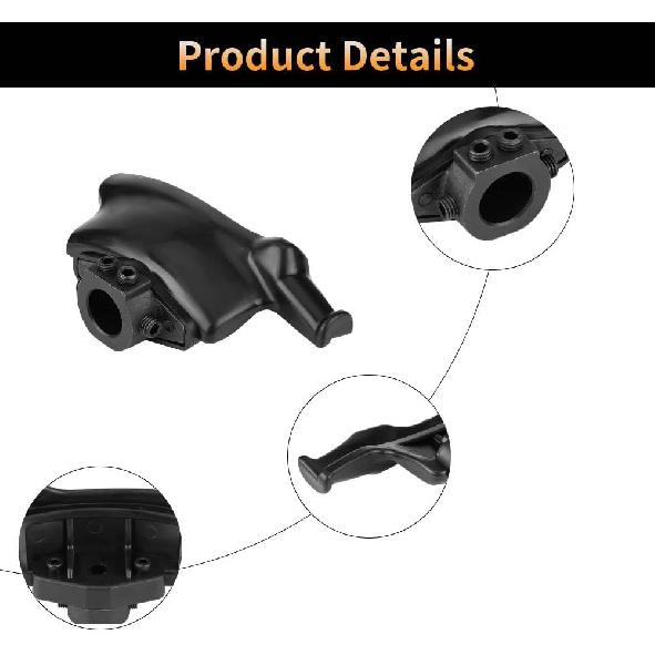 1 шт. Черная головка для монтажа/демонтажа шин Утиная голова Замена шин Машина-манипулятор с утиной головой Запчасти Утиная голова 28 мм