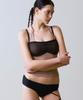 VINAJ Layered Shirring Mix Bikini Bra (Beige)