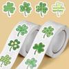 500 Stück/Rolle Glück St. Patrick's Day Aufkleber Telefon Grün Cartoon Wasserdicht Fahrrad Kreativ Fahrrad Streetwear Graffiti Aufkleber