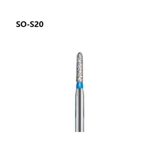 Mani Diamond Burs - Straight Ogival End / So Series