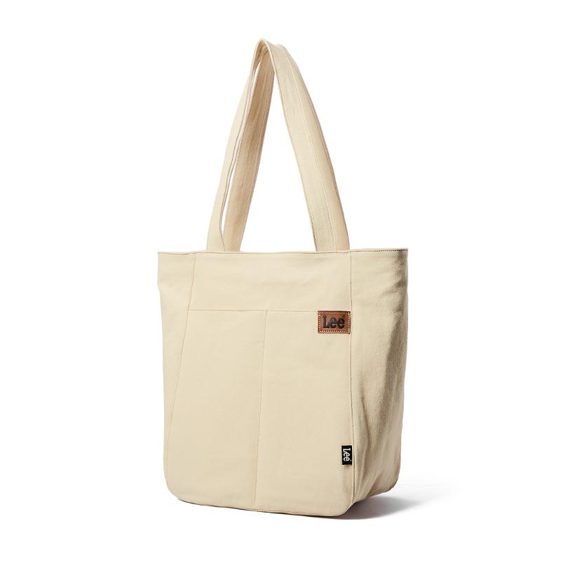 Lee Simple Casual Underarm Bag Large Capacity Tote Bag Denim Commuter Tote Shoulder Bag Unisex Couple Unisex tote Black Denim-Blue Khaki LE230069M