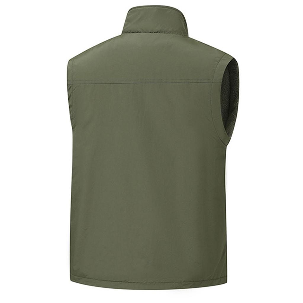 Mens Casual Lightweight Vests Work Travel  Vest Sleeveless Jacket With Pockets