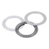 Silver with Washers Alloy Steel Industrial Bearing Thrust Needle Roller Bearings  Robotics