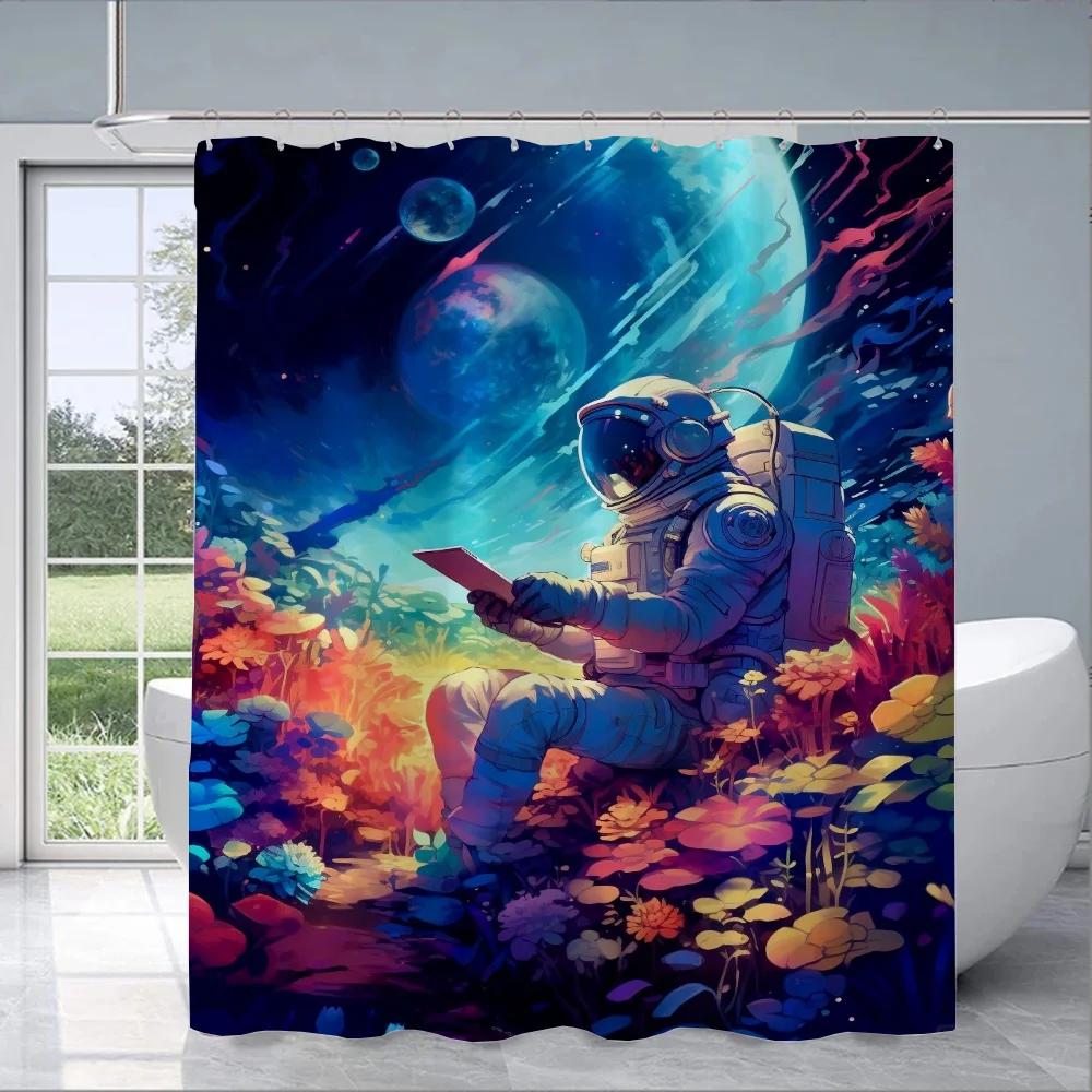 CSMY Temă Astronaut Cortine de duș Cortină de duș