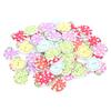 100PCS Sewing Projects Apple Shape Buttons Two Holes Decorative Buttons  For DIY Clothing