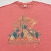 Vintage 90er RENO NEVADA WÜSTENKUNST T-Shirt GROSS Kaktus Single Stitch 80er