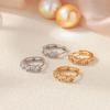 A Girl 1Pair Mini Zircon Star Hoop Earrings for Women Earrings Korean Fashion Ear Buckle Jewelry Accessories Gift