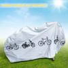 Versatile Grey Bike And E-scooter Cover Offering Sun Protection And Wind Resistance