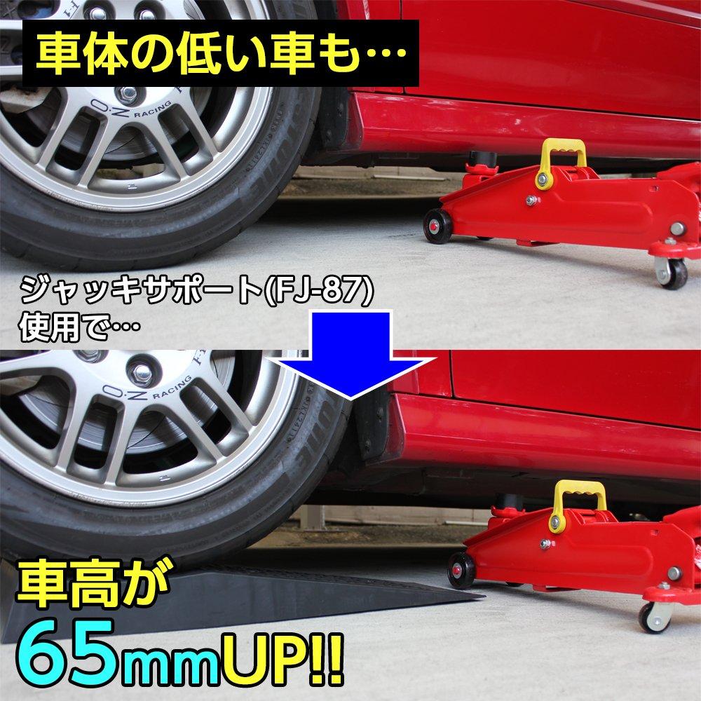 Meltec FJ-87 Car Jack Support, 2-Pack (2-ton Load Capacity), 700(W) X 80(H) X 200(D)mm