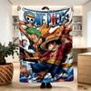 One Piece Print Blanket - Soft & Comfortable, for Bedroom, Travel, Sofa, Home Decoration - Birthday Christmas Gift for Friend