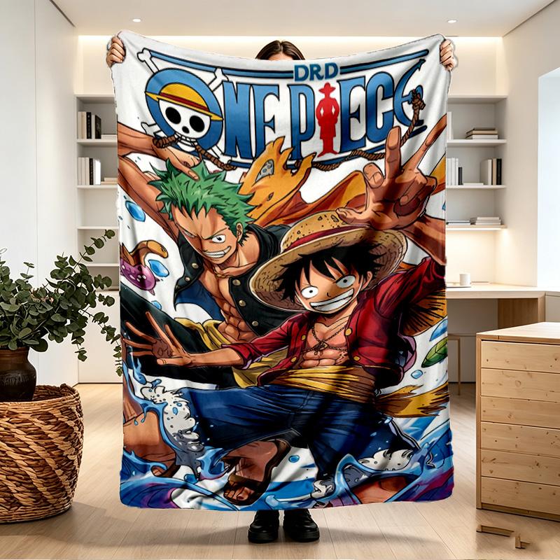 One Piece Print Blanket - Soft & Comfortable, for Bedroom, Travel, Sofa, Home Decoration - Birthday Christmas Gift for Friend