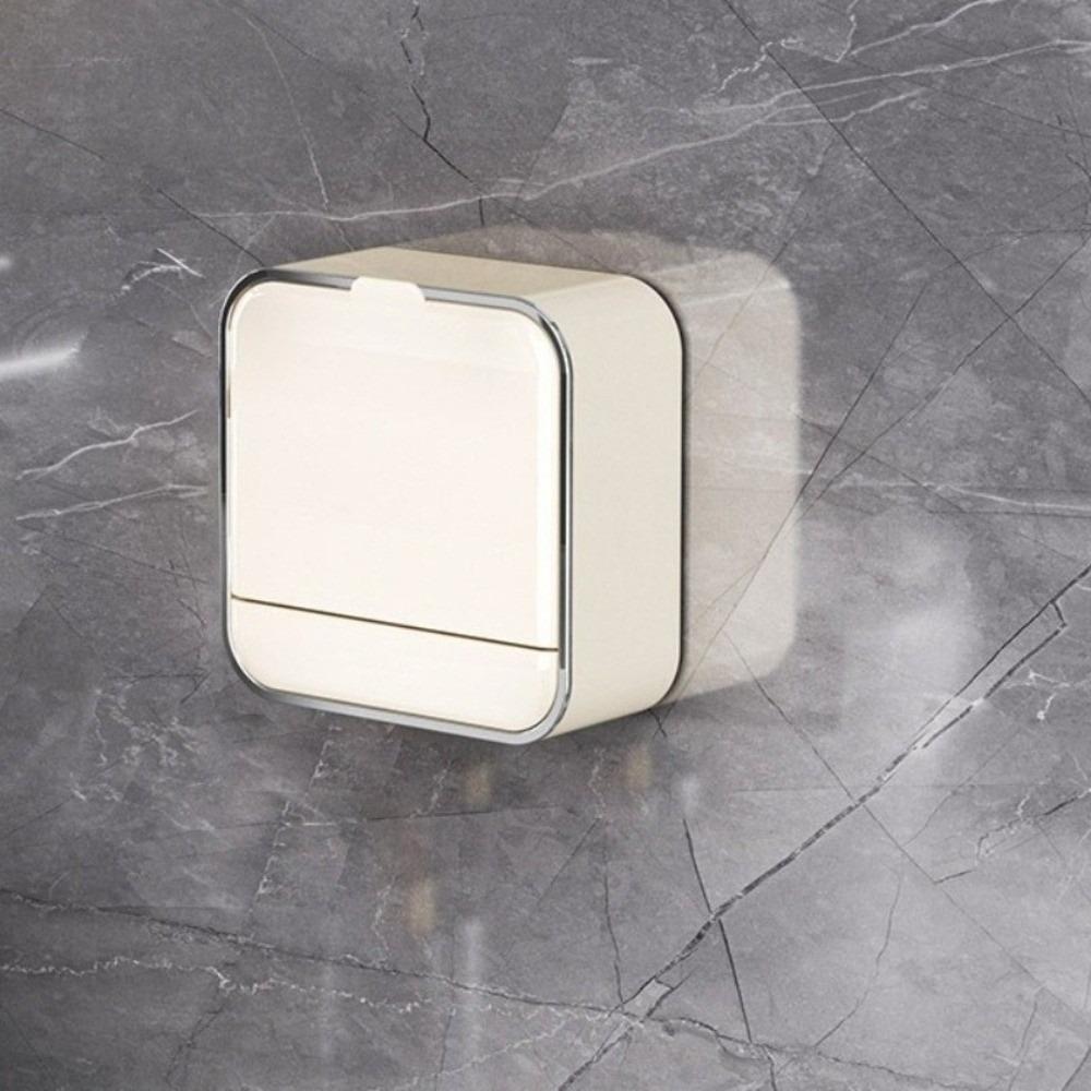 Wall Mounted Soap Dish Waterproof Bathroom Drain Soap Box New Soap Storage Case  Bathroom Supplies