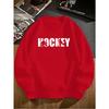 European sizes Boys' Pullover Sweater, Sweatshirt with Ice Hockey Design, for Sports and Casual Wear.