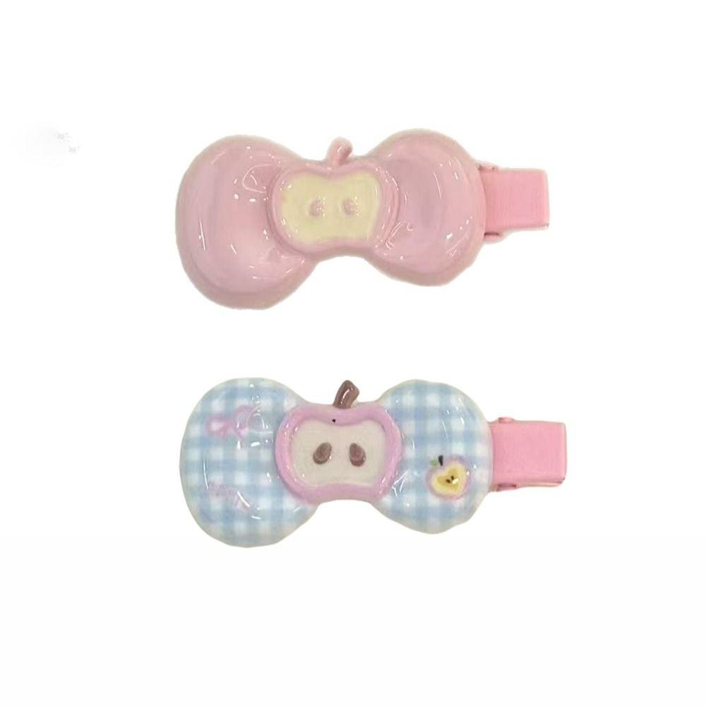 Bowknot Bow Hair Clip Cartoon Girl's Hair Clip New Duckbill Hair Clip for Girls Daily Hair Styling