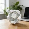 Keyboard Keychain Ball Creative Stress Reliever 12 Key Flashing Light Stress Relieving Keyboard Ball Fingertip Pressing Gift Toy