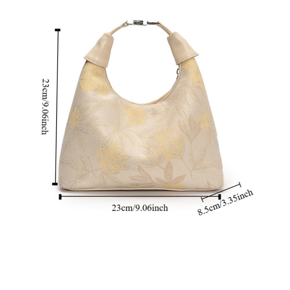 Cheongsam Accessories Embroidery Wrist Bag Flower Pattern Hanfu Printing Handbag Women