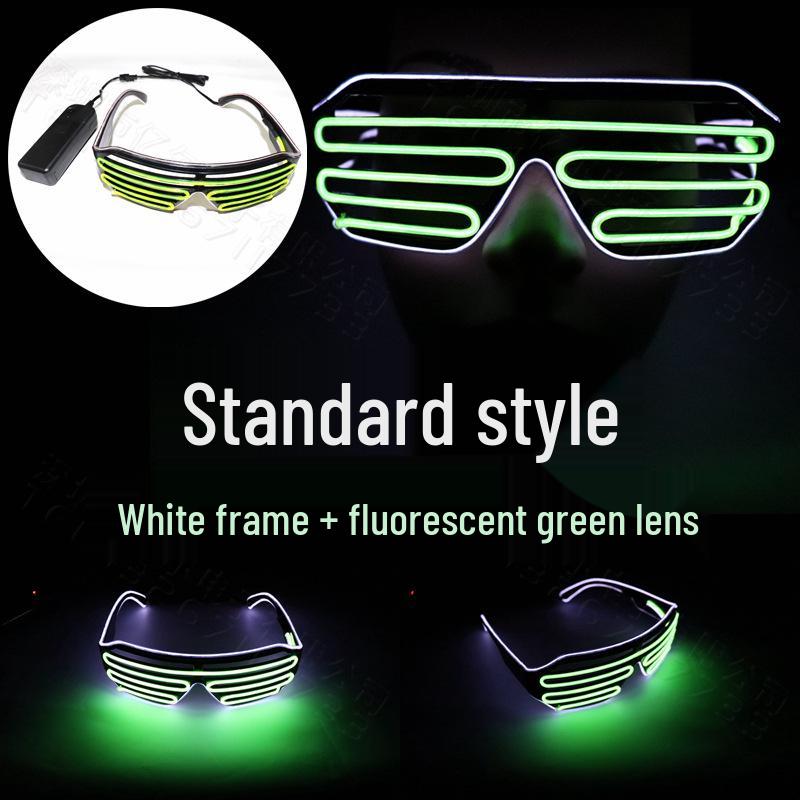 LED Light-Up Party Glasses for Stage Performances and Events