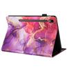 Für Samsung Galaxy Tab S9/S10 FE/S9 FE Hülle Muster Leder Tablet Hülle mit Auto Sleep/Wake, Kartenhalter
