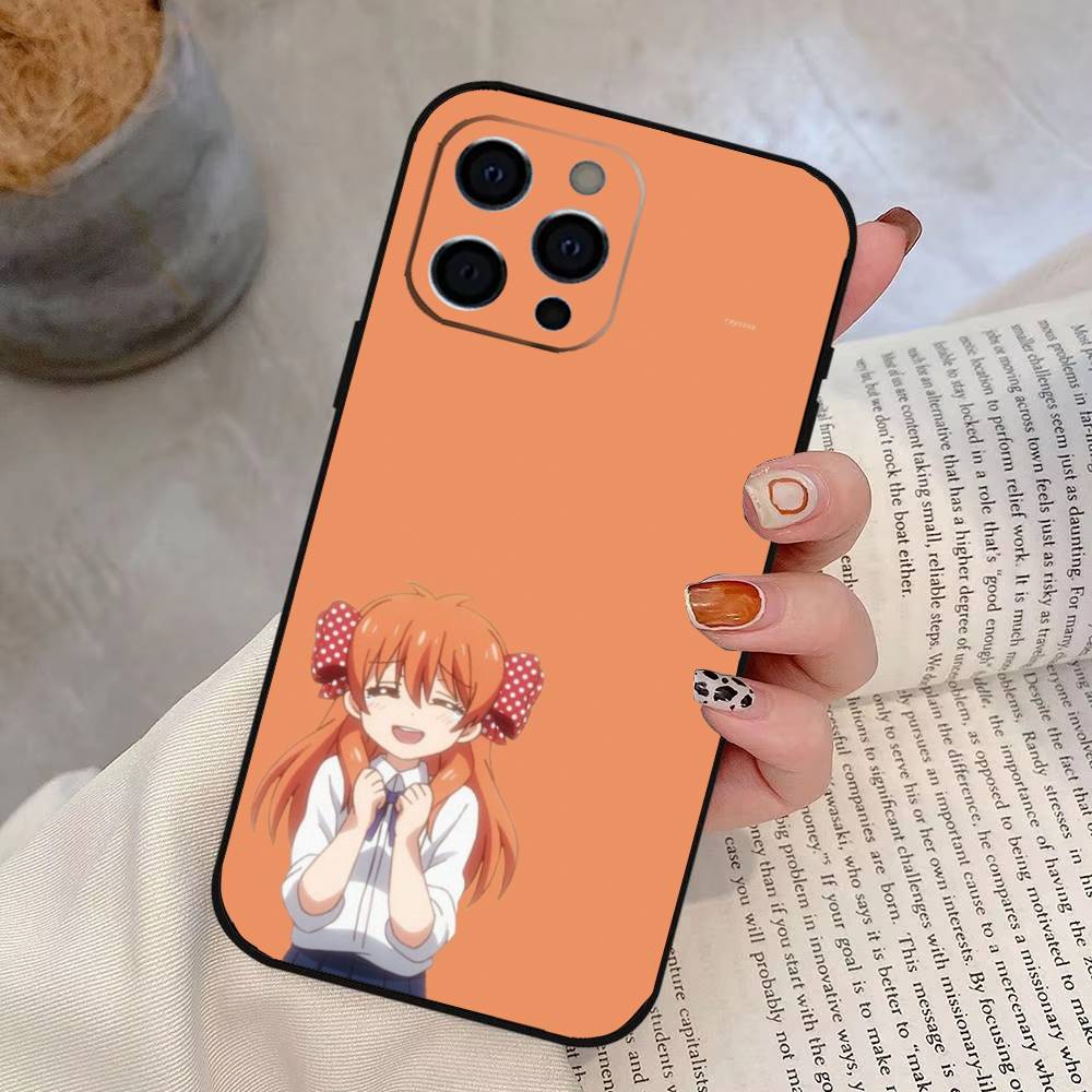 

Monthly Girls Nozaki kun Chiyo Sakura Phone Case For iPhone 17, 16,15,14,13,12,11 Plus,Pro Max, Others Soft Black Cover iPhone16Pro