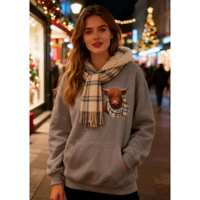 

Korean Style Autumn Men s Long Sleeve Hoodie with Hat - Trendy Casual Plus Velvet Pullover XL сірий колір