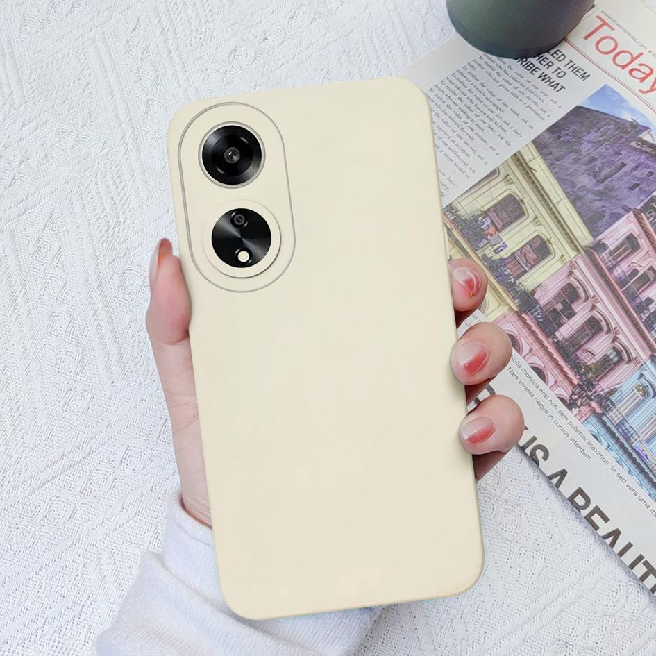 

Для Oppo A1 A1K A5 A15 A16 A36 A55 A58 A78 A7 чехол для телефона модный роскошный однотонный мягкий жидкий силиконовый противоударный прочный корпус для Oppo чехол OPPO A17