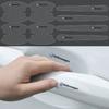 8Pc Transparent Car Door Handle Bowl Anti Scratch Protective 3D Sticker Emblem For VW CC Golf 6 7 GTI Tiguan Passat B5 B6 B7NO4