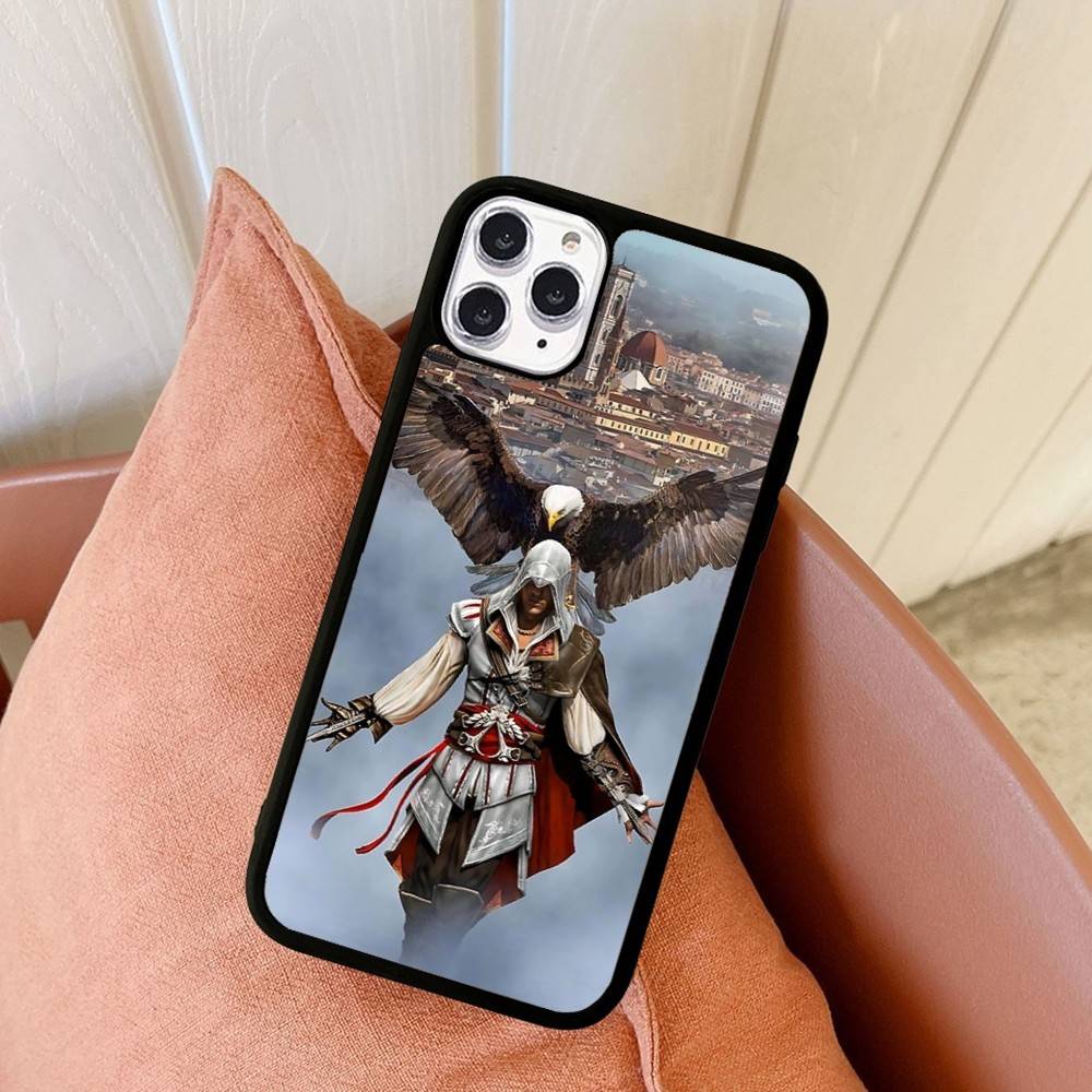 Funny A-Assassins Game C-Creed PC+TPU Shockproof Protective Phone Case For IPhone17 14 15 16 Pro Max 13 12 11 17 Air