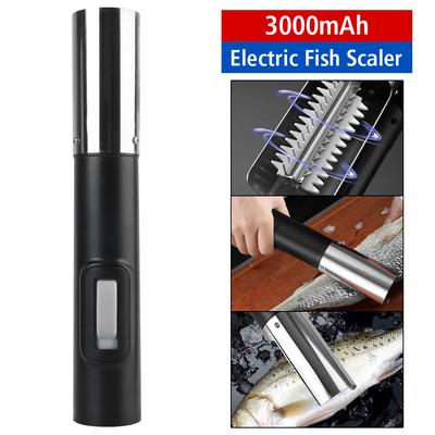 Balık Kazıyıcı Temizleyici Kablosuz Taşınabilir USB Şarjlı Balık Temizleyici Mutfak Aletleri Balık Pulları Temizleyici Kablosuz Deniz Ürünleri Aletleri Elektrikli Balık Pulları Temizleyici